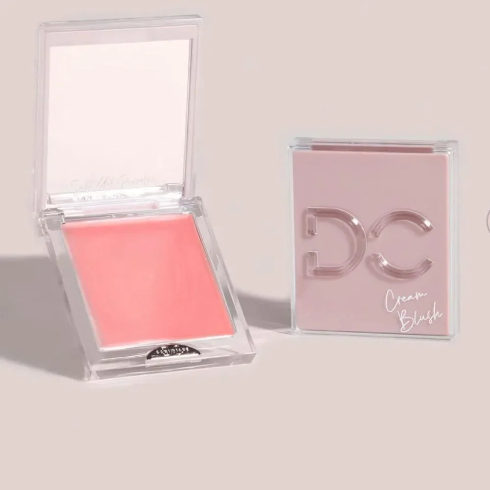 Dominique Cosmetics Silk Tone Cream Blush in Soft Pink with hyaluronic acid